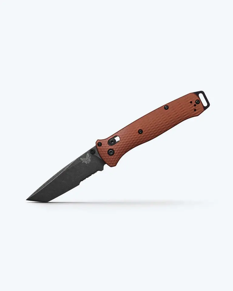 Benchmade Bailout Folding Knife – Axis Lock, Tanto Blade 1