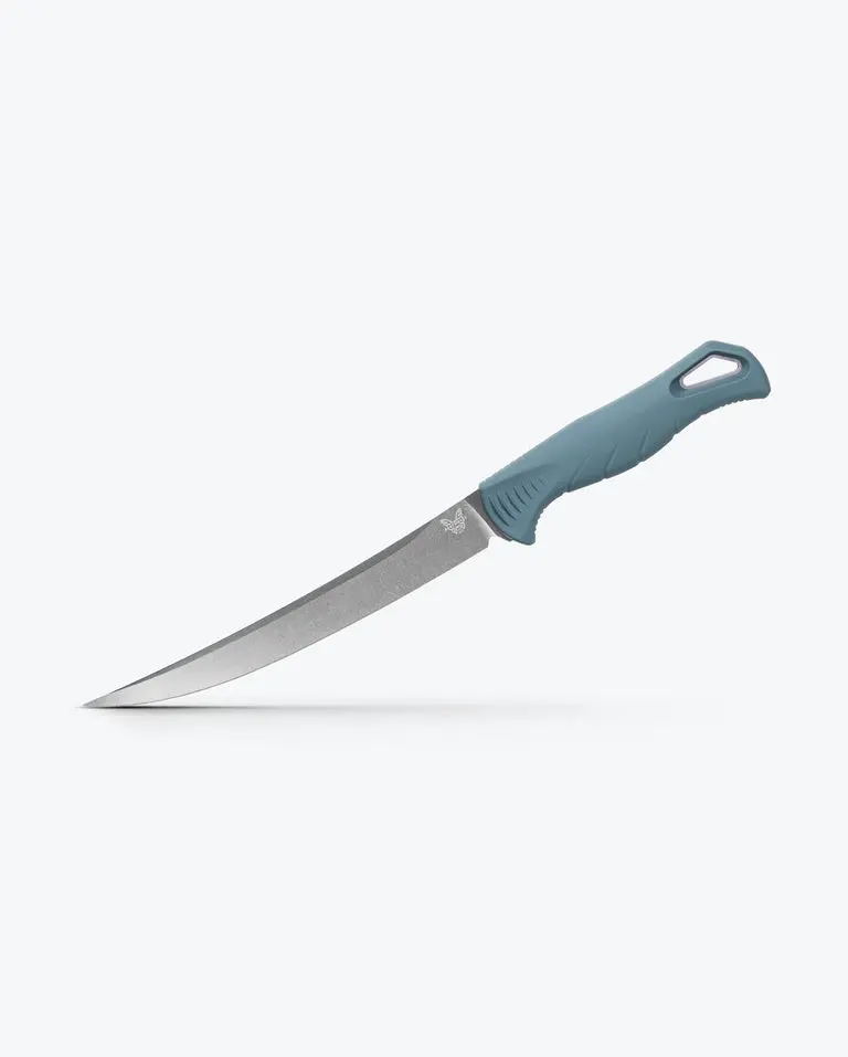 Benchmade Fishcrafter Folding Knife – 7-Inch Trailing Point Blade (Model 18010) 1