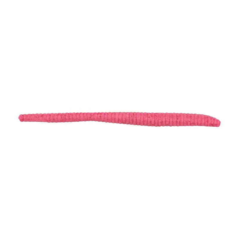 Berkley Gulp Floating Trout Worm In Bubblegum Color 1