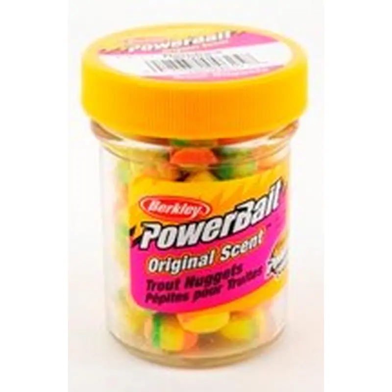 Berkley Powerbait Power Nuggets – Rainbow Scented Soft Bait 1