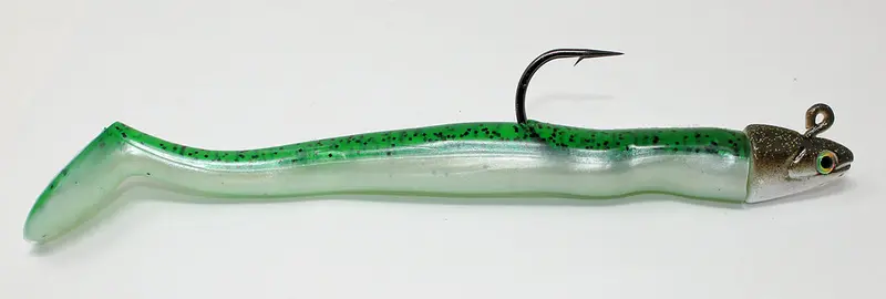 Bill Hurley Swim Bait – Dark Green Mackerel Pattern, 4 Oz 1