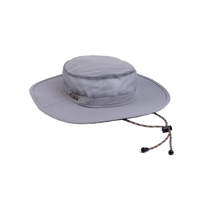 Bimini Bay Boca Grande Mesh Hat – Men’S Wide-Brim Fossil Color Sun Protection 1