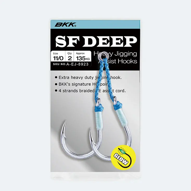 Bkk Jigging Assist Hook – Model Bkk-0030-1, Size 1/0, Qty 4 1