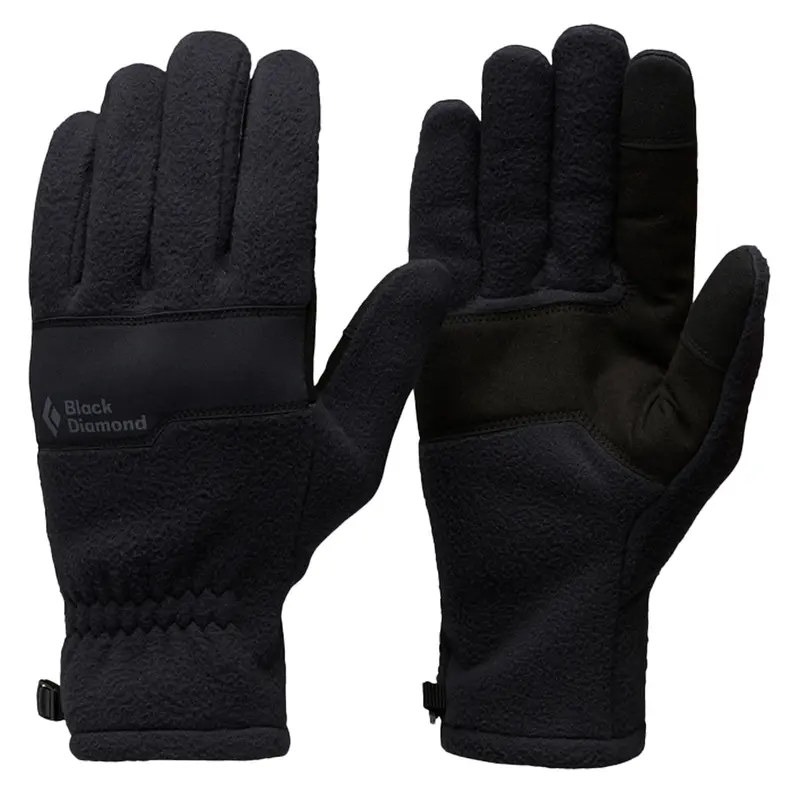 Black Diamond Everyday Fleece Gloves For Casual Outdoor Wear 1