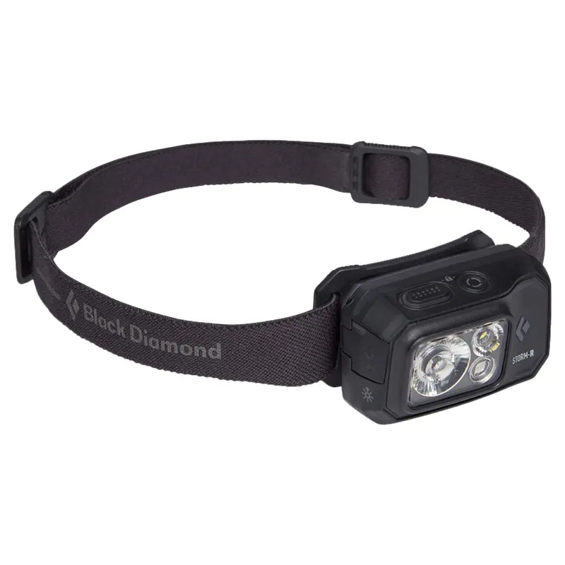 Black Diamond Storm 500-R Rechargeable Led Headlamp With Red Light Mode 1