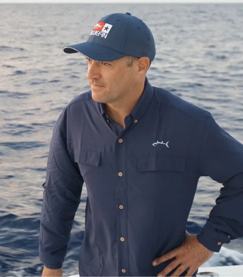 Bluefin Performance Solid Long-Sleeve Sport Shirt – Versatile Sun Protection