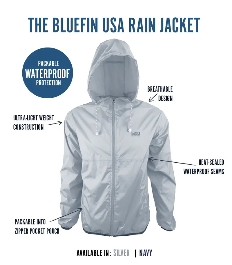 Bluefin Waterproof & Windproof Adjustable Hood – Packable All-Weather Protection 1