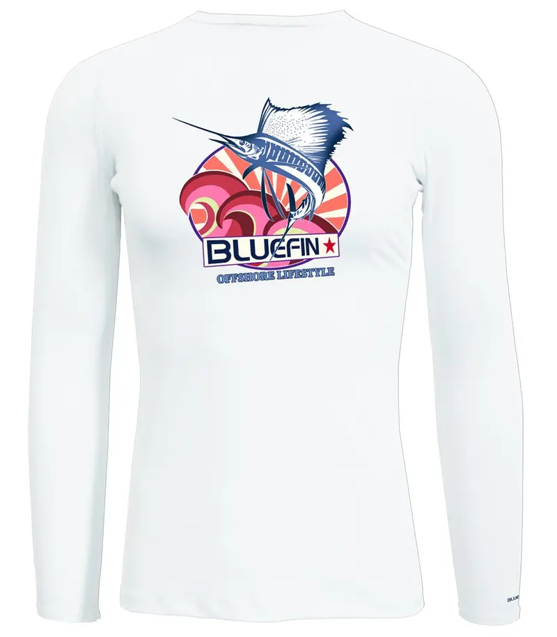 Bluefin Women’S Long-Sleeve Solar Tee – Gh Offshore Lifestyle Catch 1