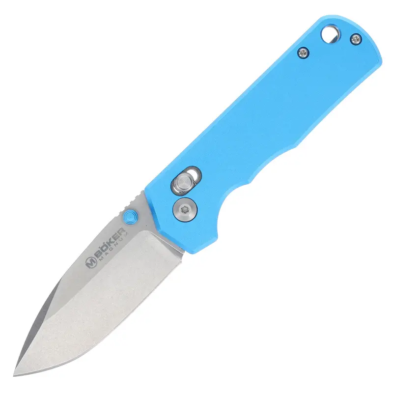 Boker Magnum Rockstub Folder – Blue Anodized 1