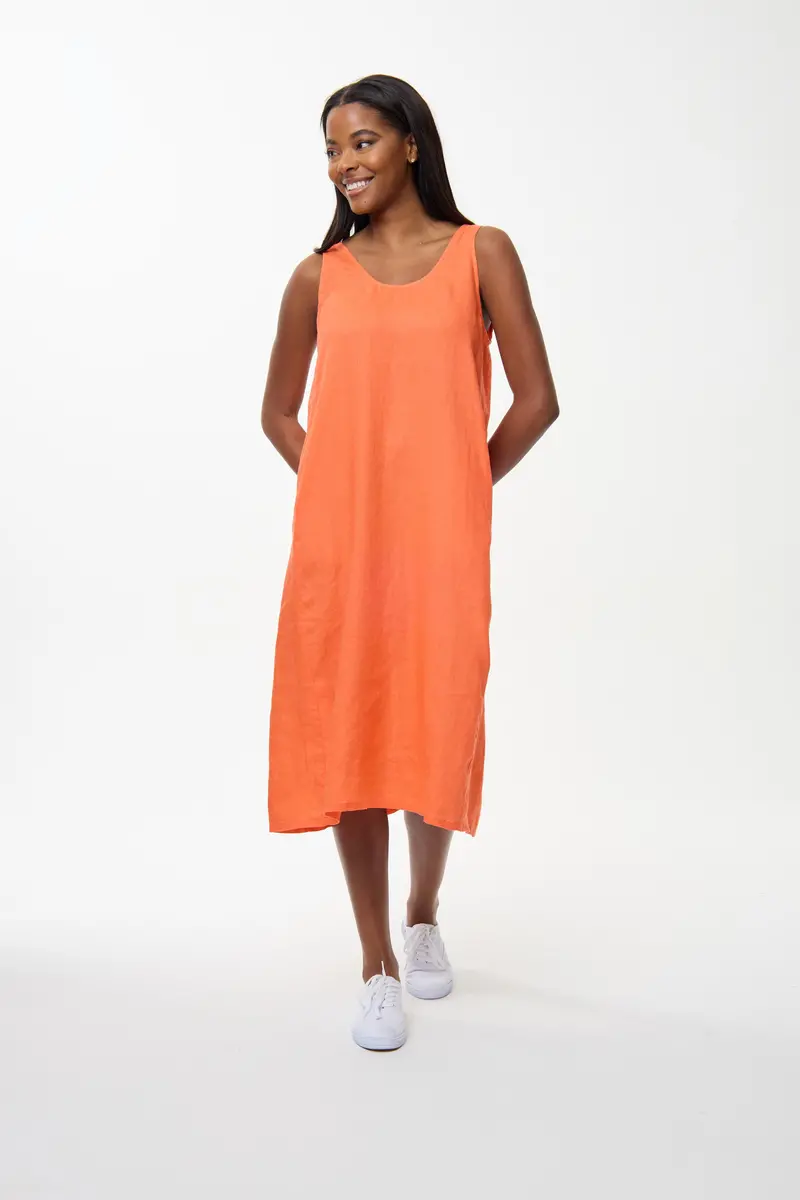 Brenda Rum Punch Dress 1
