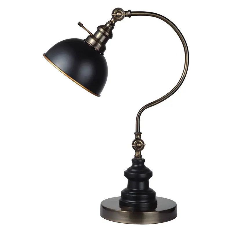 Briar Table Lamp By Furniture Of America – Elegant Glass And Gold Accent Light (Model L731180G-T) 1