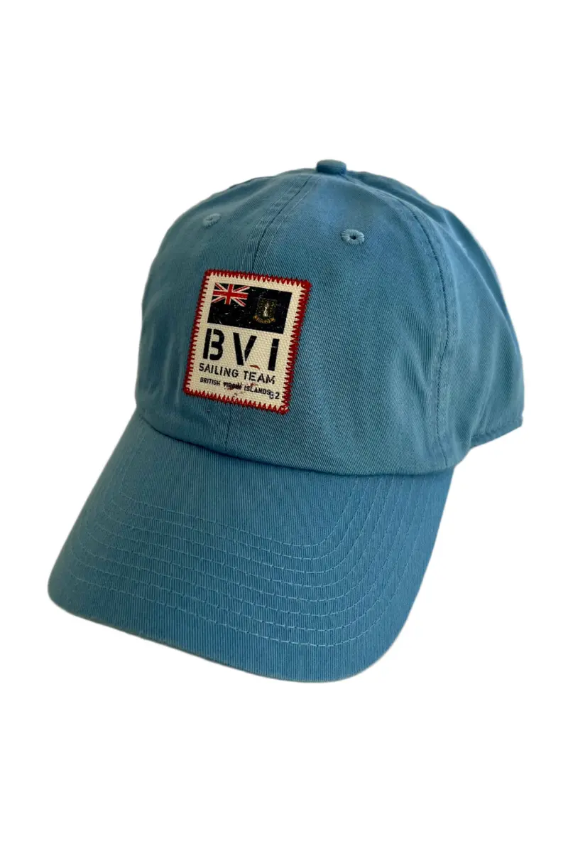 Bvi Sailing Team Performance Cap In Ocean Blue 1