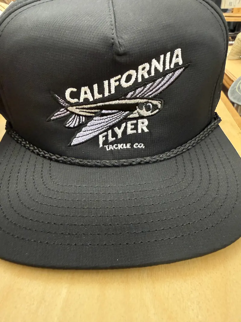 California Flyer Co. Purple Flyer Logo Performance Hat – Moisture-Wicking Cap 1