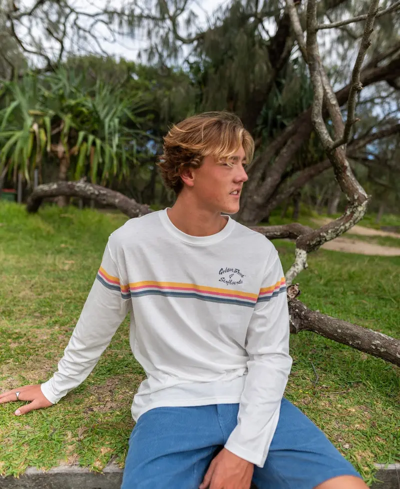 California Long-Sleeve Tee – Off-White 1