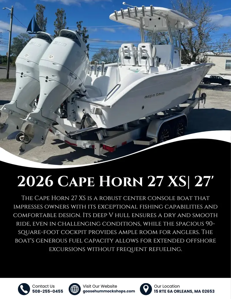 Cape Horn 27Xs Center Console – Pre-Configured Model 1
