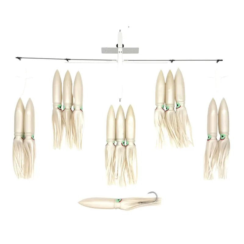 Carlson Offshore 36-Inch Ultimate Bird Bar With 13-Inch Fuku Squid Rig 1
