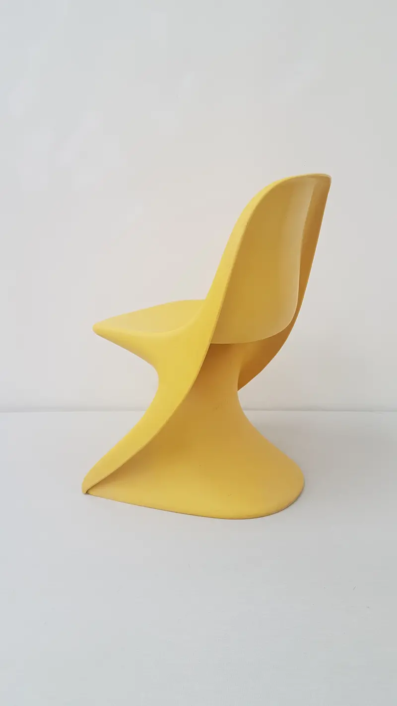 Casalino Junior Yellow Children’S Chairs By Alexander Begge, 1970S (Set Of 4) 1