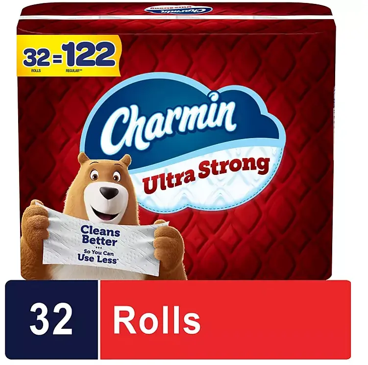 Charmin Ultra Strong Toilet Tissue – 32 Rolls (231 Sheets Per Roll) 1