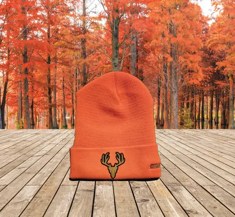Chasing Tail Orange Safety Beanie – High-Visibility Cold-Weather Headwear 1