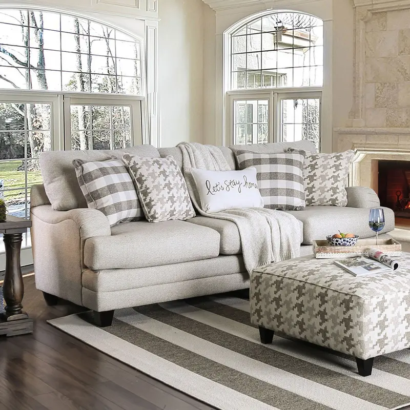 Christine Comfort-Focused Sofa By Furniture Of America – Sm8280-Sf 1