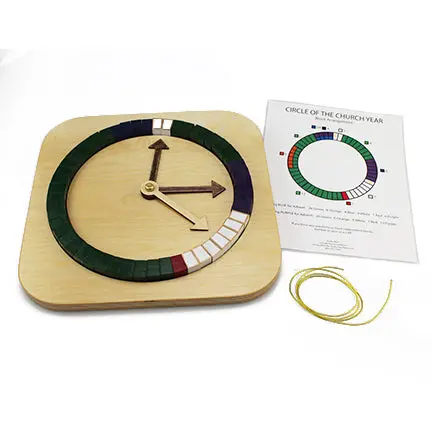 Church Year Cycle Visual – Rotating Circle Chart 1