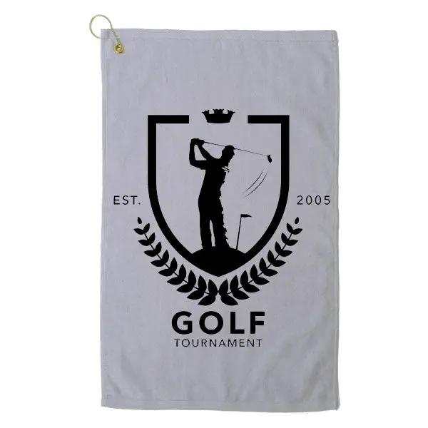 Classic Tournament Golf Towel – 15" X 25", Full-Graphic Design 1