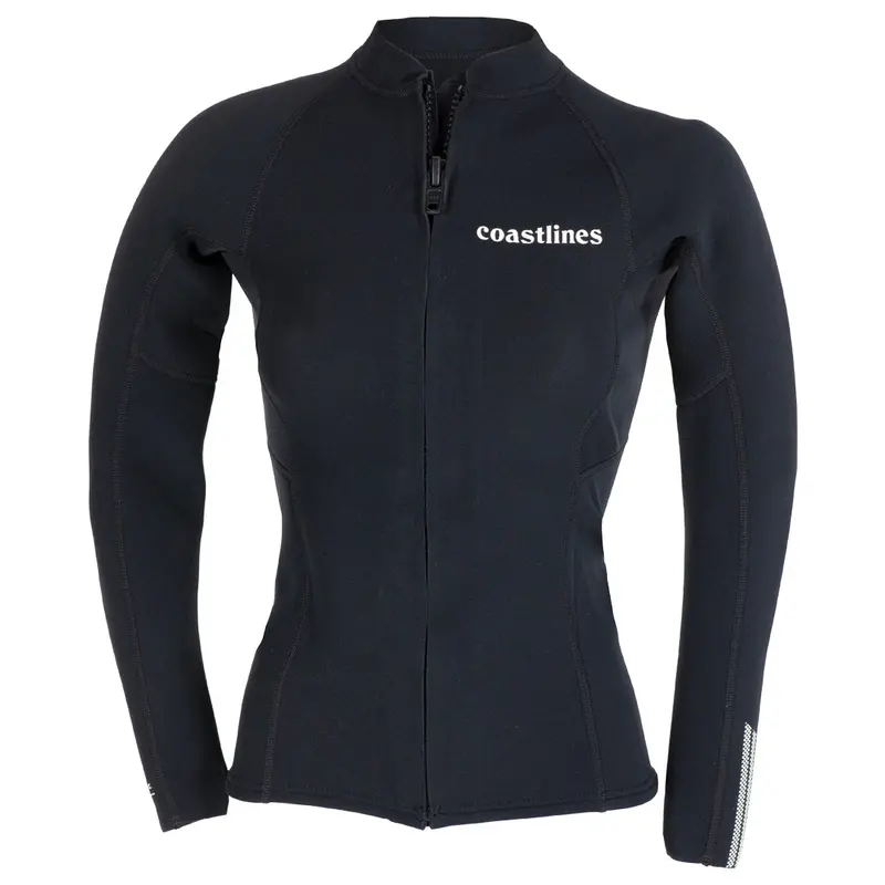 Classic Women’S 2Mm Neoprene Jacket – Lightweight Thermal Top 1