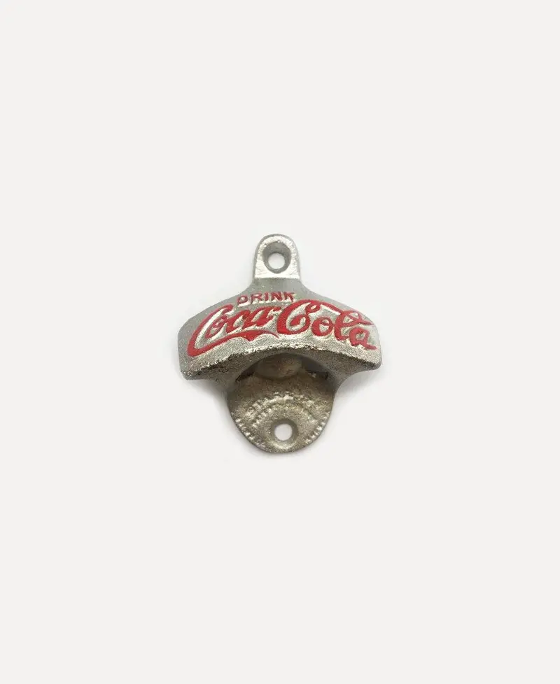 Coca-Cola–Branded Silver Bottle Opener 1