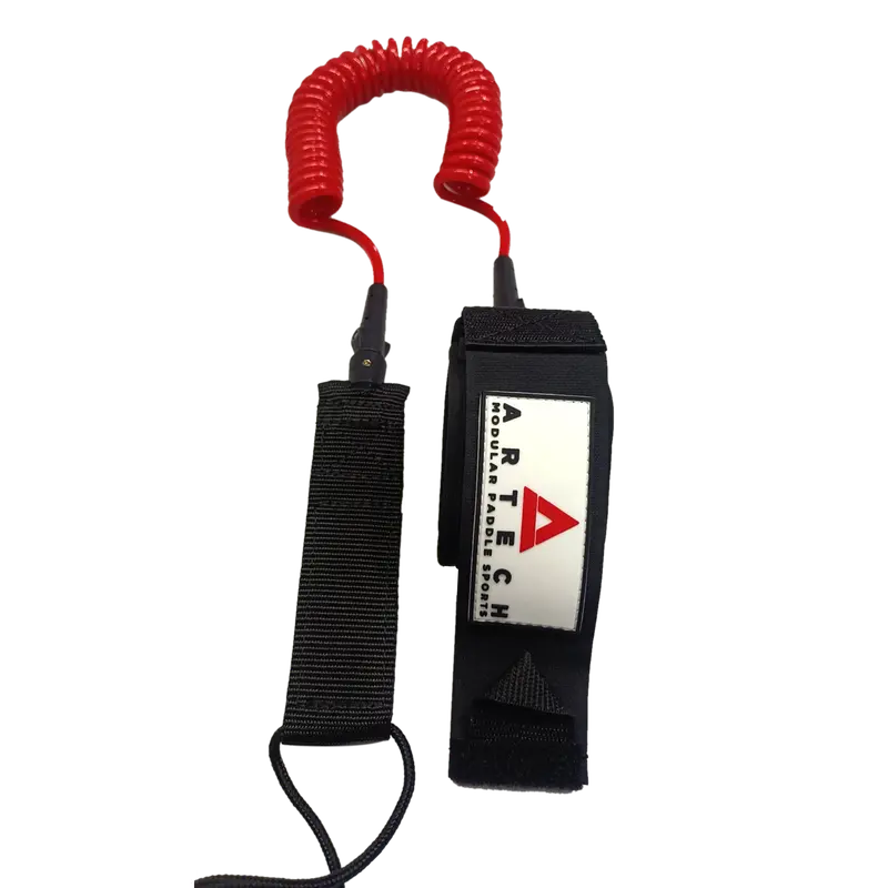 Coil Leg Rope – Red, 10-Foot Length 1