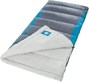 Coleman Autumn Glen 40°F Big & Tall Sleeping Bag For Cool-Night Camping 1
