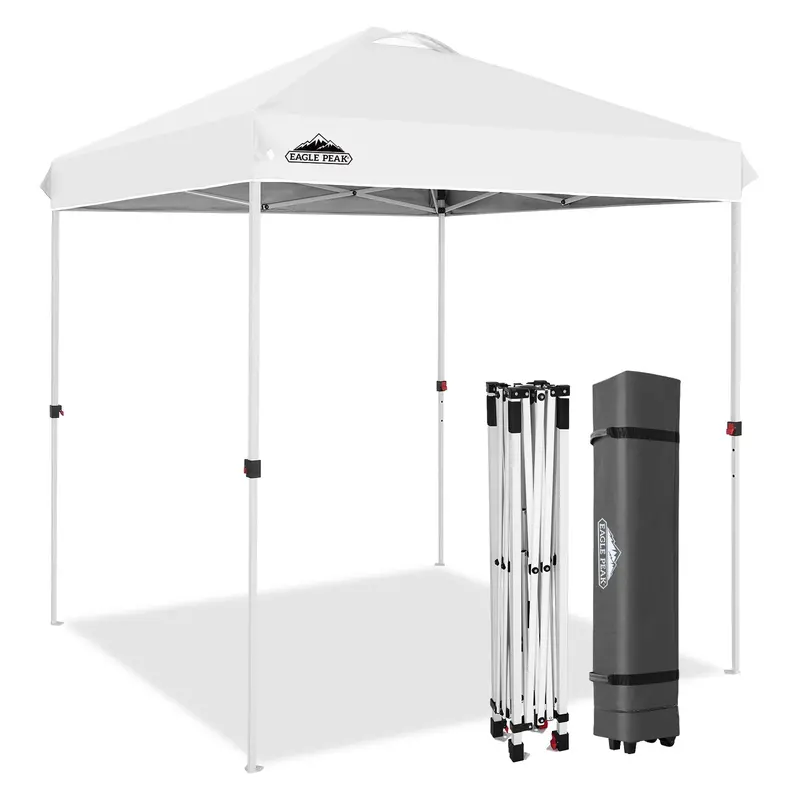 Compact 6.6X6.6-Foot Pop-Up Canopy Tent – Lightweight Portable Shade Shelter 1