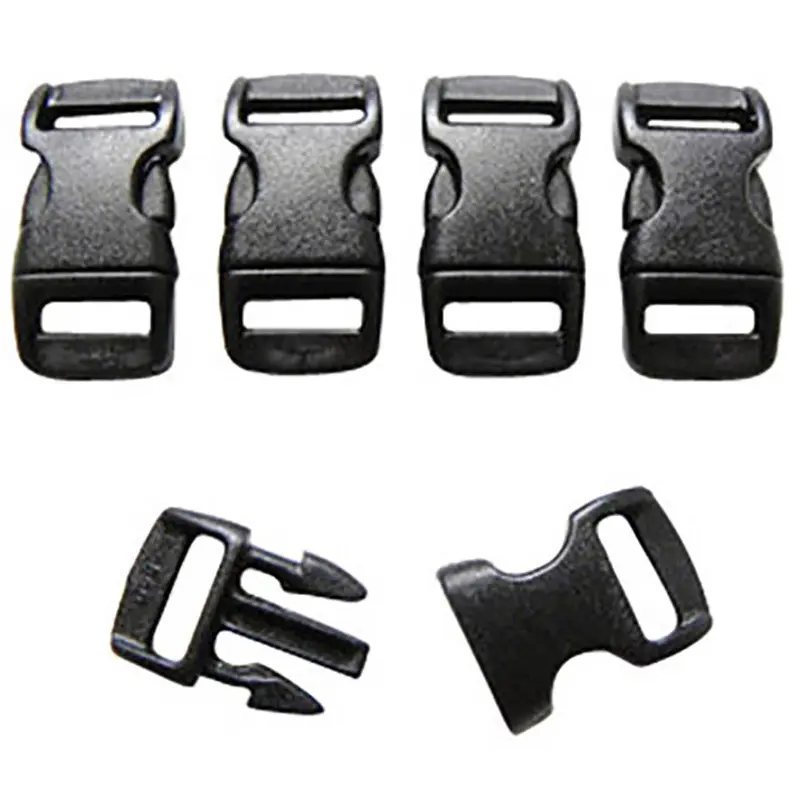 Contoured 3/8-Inch Side Release Buckle – Ergonomic Grip Design 1