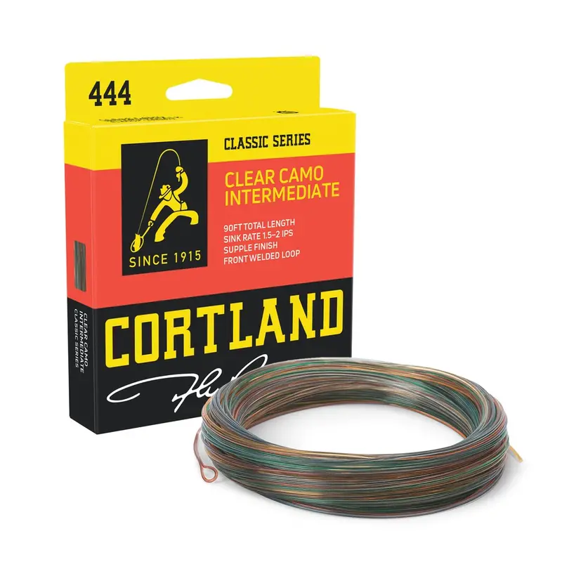 Cortland 444 Classic Clear Camo Intermediate Fly Line – Versatile Sinking-Tip Fly Line 1