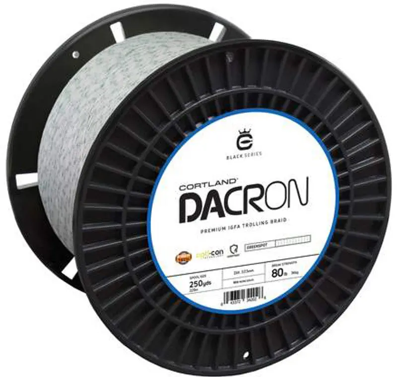 Cortland Igfa-Approved 80-Lb Dacron Trolling Line – Green Spot, 100 Yards 1