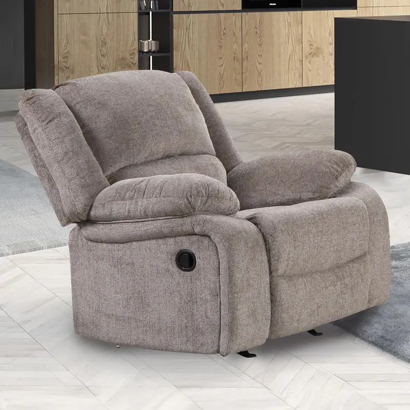 Cosimo Motion Recliner With Effortless Adjustment By Furniture Of America 1