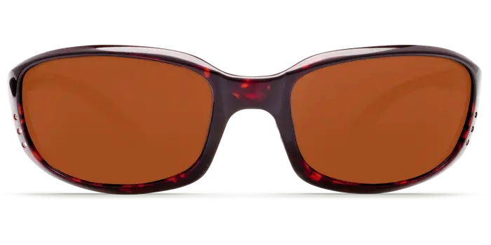 Costa Brine 10 Polarized Sunglasses – Tortoise Frame With Copper 580P Lens 1