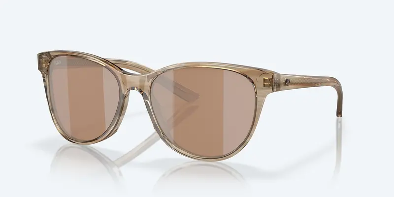 Costa Catherine Shallows Frame With Copper Silver Mirror Lens 580G Polarized Sunglasses 1