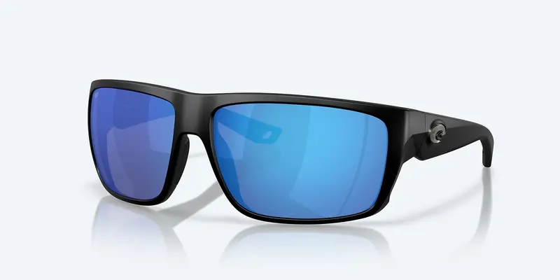 Costa Fly Line Polarized Sunglasses – Matte Black Frame With Blue Mirror 580G Lenses 1