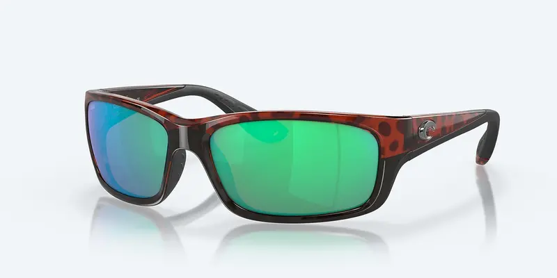 Costa Jose Tortoise Frame With Green Mirror Lens 580G Polarized Sunglasses 1