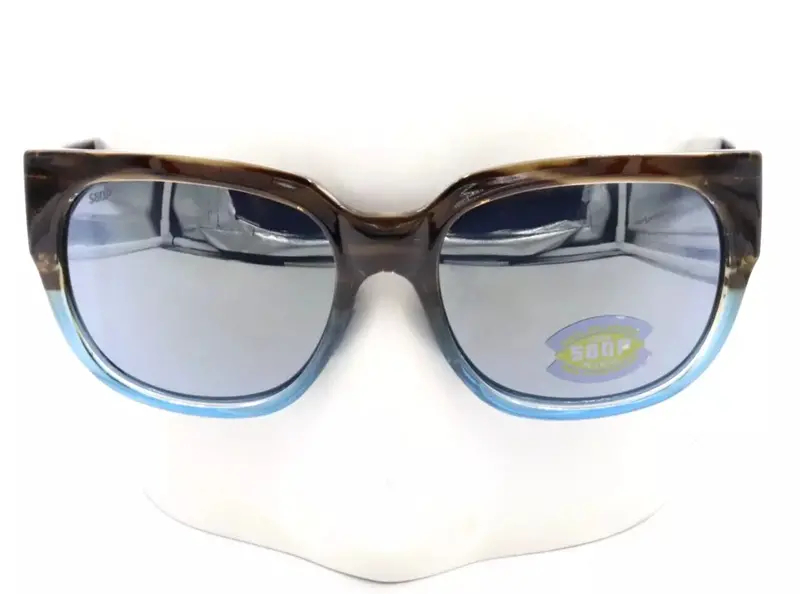 Costa Waterwoman Ii Polarized Sunglasses – Shiny Wahoo Frame, Silver Mirror 580P Lens 1