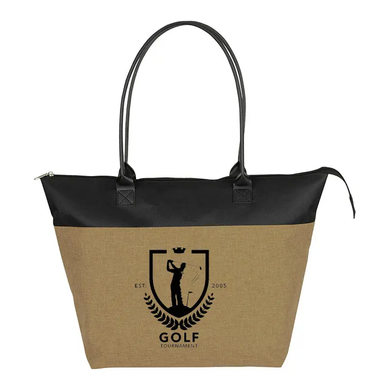 Country Club Two-Tone Luxury Tote Bag 1