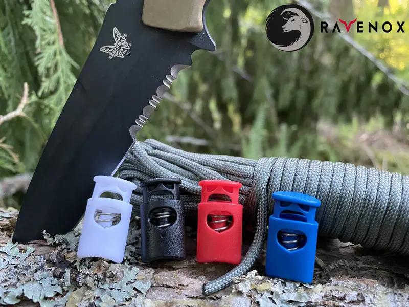 Crown Cord Lock – Rugged Polymer Cord Stop With 360° Rotation & Smooth Glide Action 1