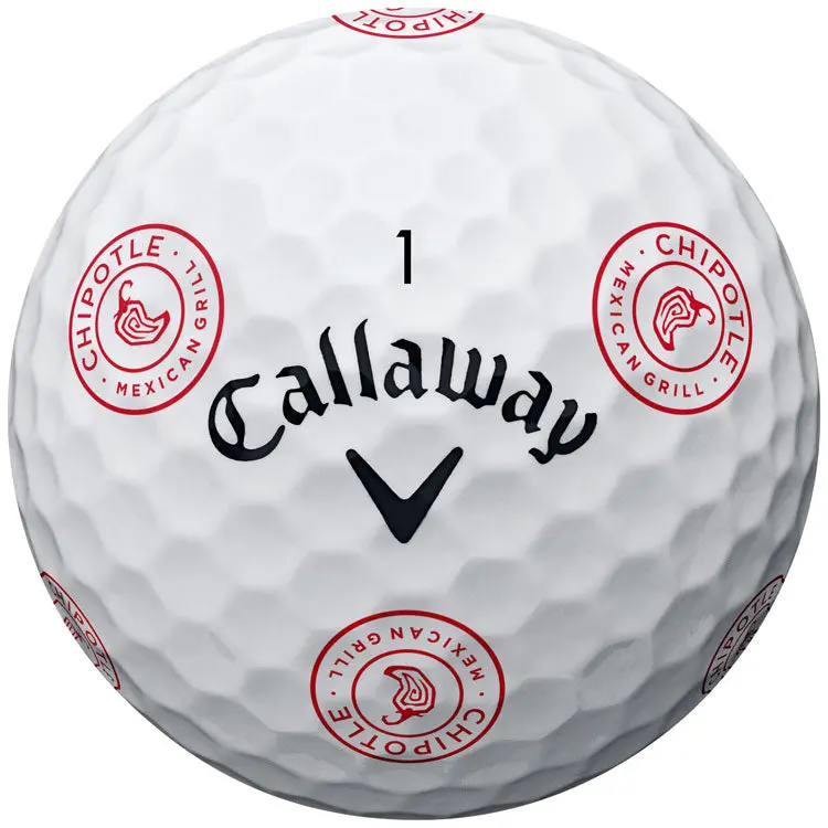 Custom-Engraved Callaway Chrome Soft Truvis Golf Balls 1