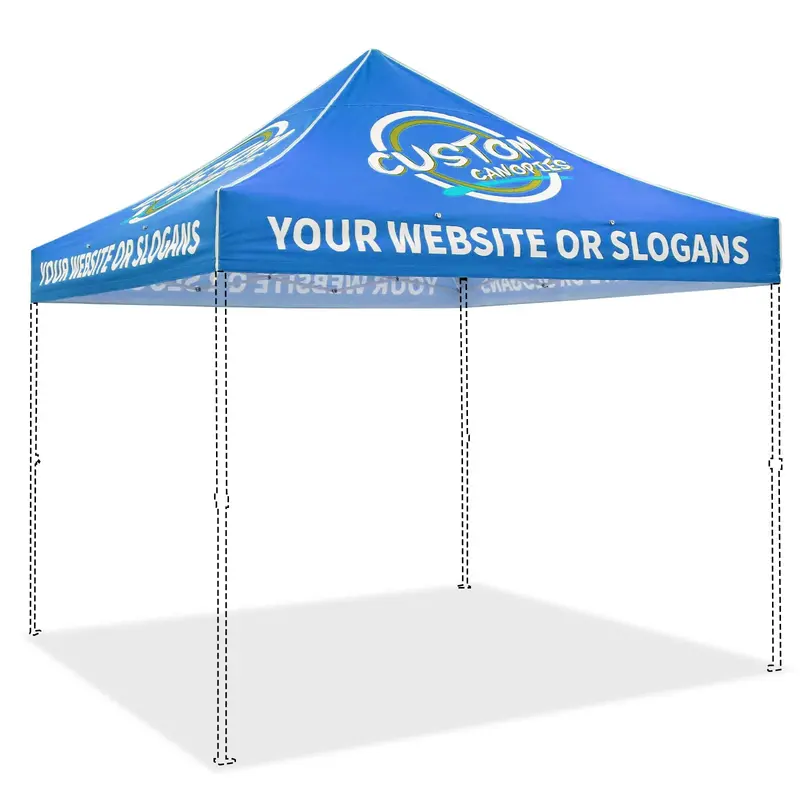 Custom-Fit 10×10 Canopy Top With Integrated Sidewalls 1