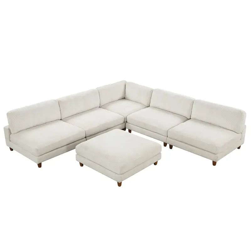 Dagenham Sectional Sofa Component C By Furniture Of America (Fm6800Bg-C) 1