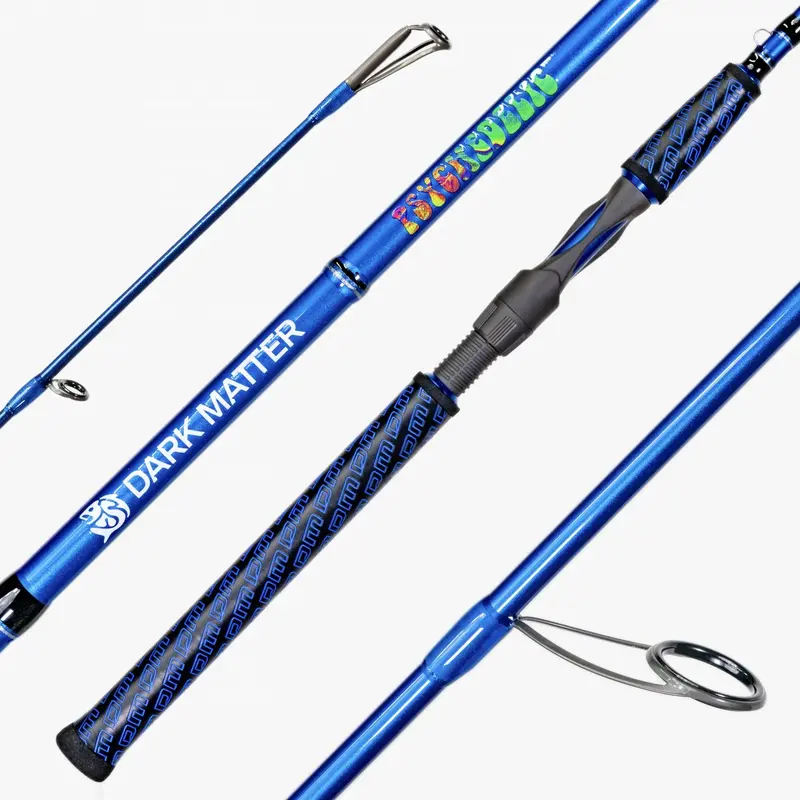 Dark Matter Psychedelic 7'0" Medium-Heavy Inshore Spinning Rod (10–17 Lb) 1
