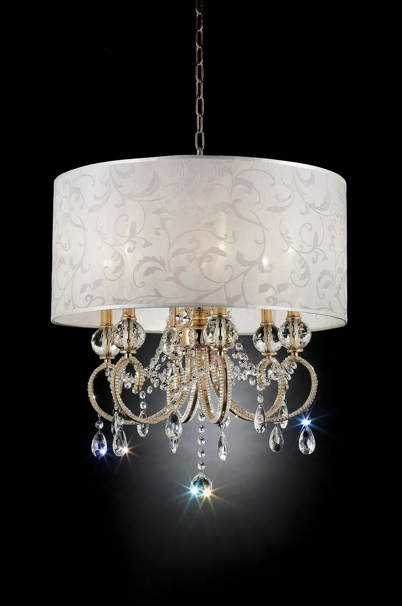 Deborah Gold Ceiling Lamp – 24.5-Inch Modern Pendant Fixture (Model L9155H) 1