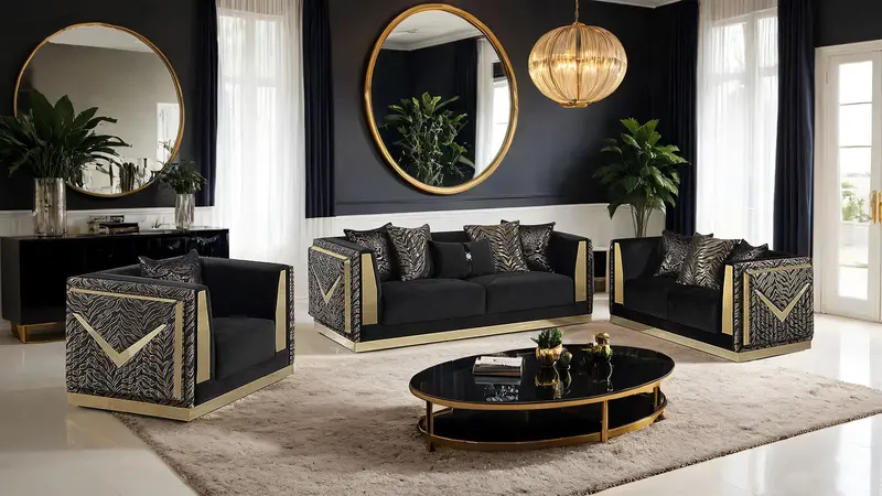 Doriphei Sleek Black Sofa By Furniture Of America – Fm67000Bk-Sf 1