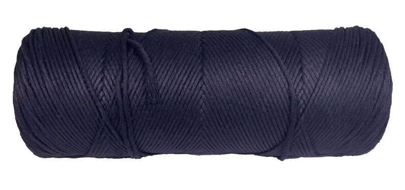 Durable 3Mm Cotton Macrame Twine For Home Decor 3
