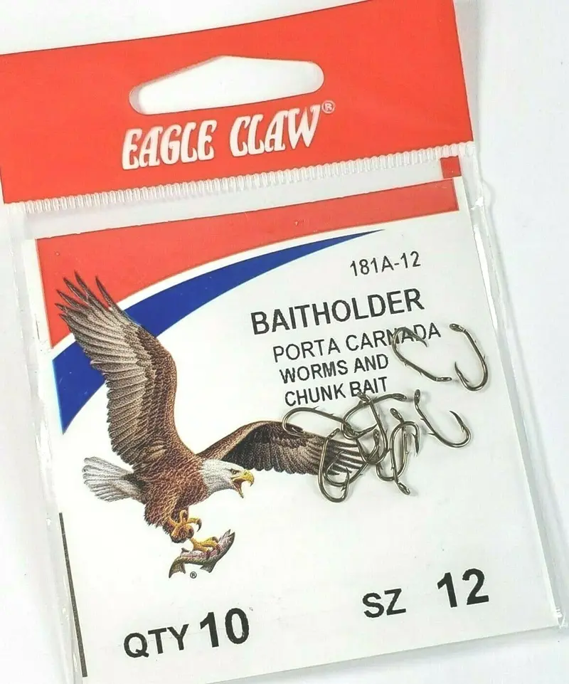 Eagle Claw Baitholder Hook For Worms And Chunk Bait 1